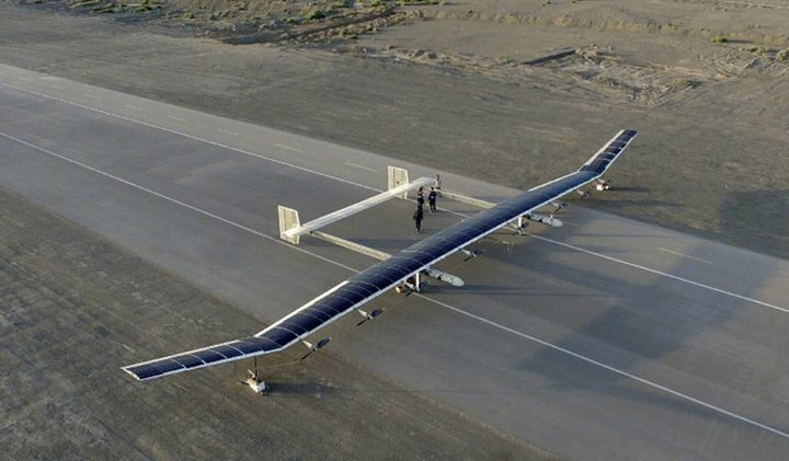 طائرة صينية بالطاقة الشمسية تقوم بأول رحلة ناجحة لها
