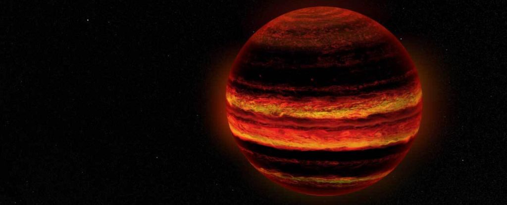 علماء الفلك يكتشفون سحبًا من الرمال في جو نجم فاشل