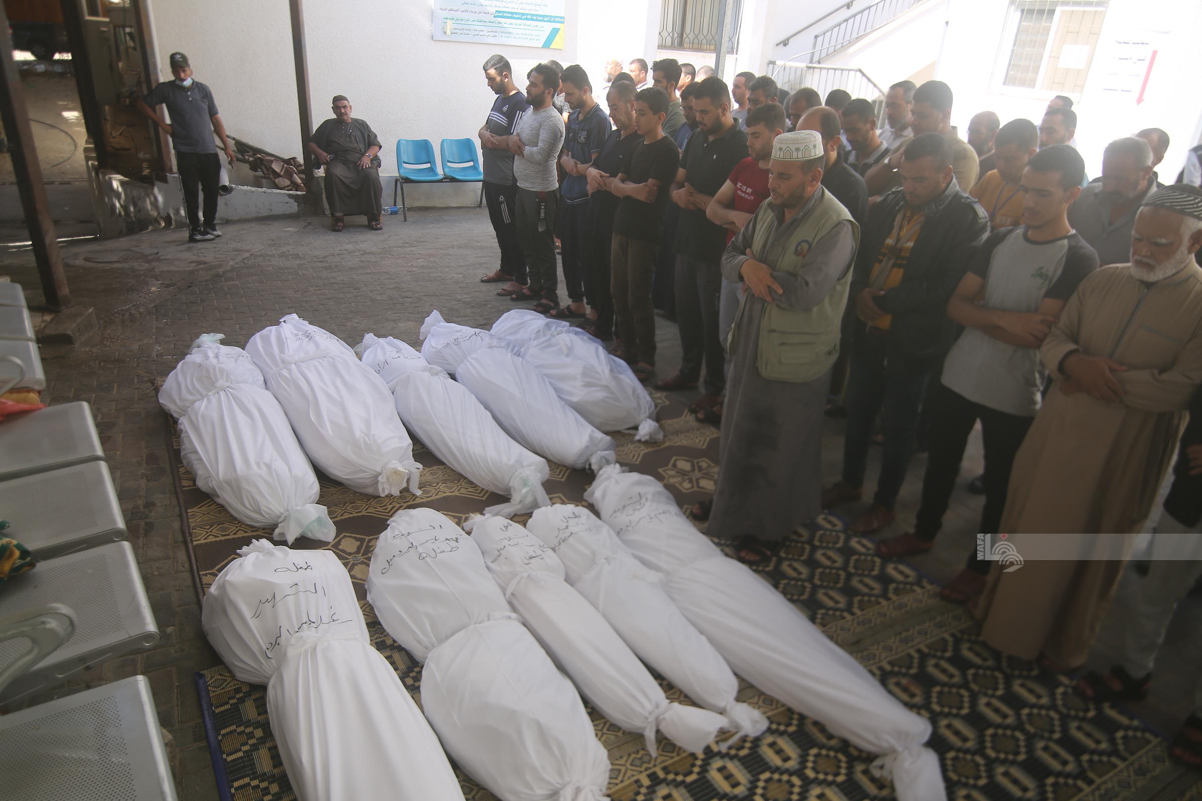 استشهاد 41 فلسطينيا في العدوان الصهيوني المتواصل على قطاع غزة