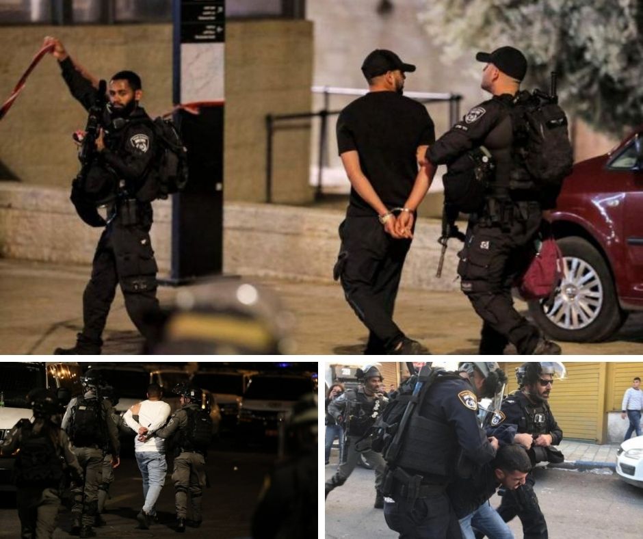 ارتفاع حصيلة الاعتقالات في الضفة والقدس إلى 1130 حالة منذ بدء “طوفان الأقصى”