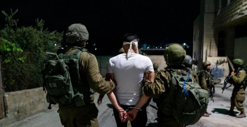 العدو يعتقل 120 مواطنا فلسطينيا من الضفة بينهم 40 عاملا من غزة