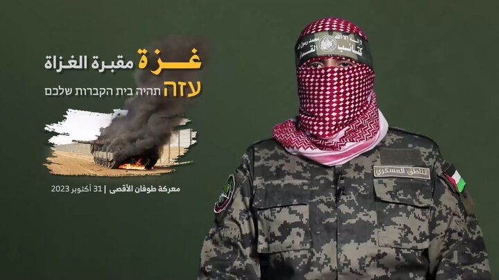 أبو عبيدة: غزة مقبرة الغزاة وعملياتنا الدفاعية في بدايتها