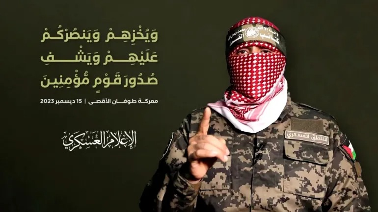 أبو عبيدة يحيي مقاتلي المقاومة خاصة جبهتي اليمن ولبنان