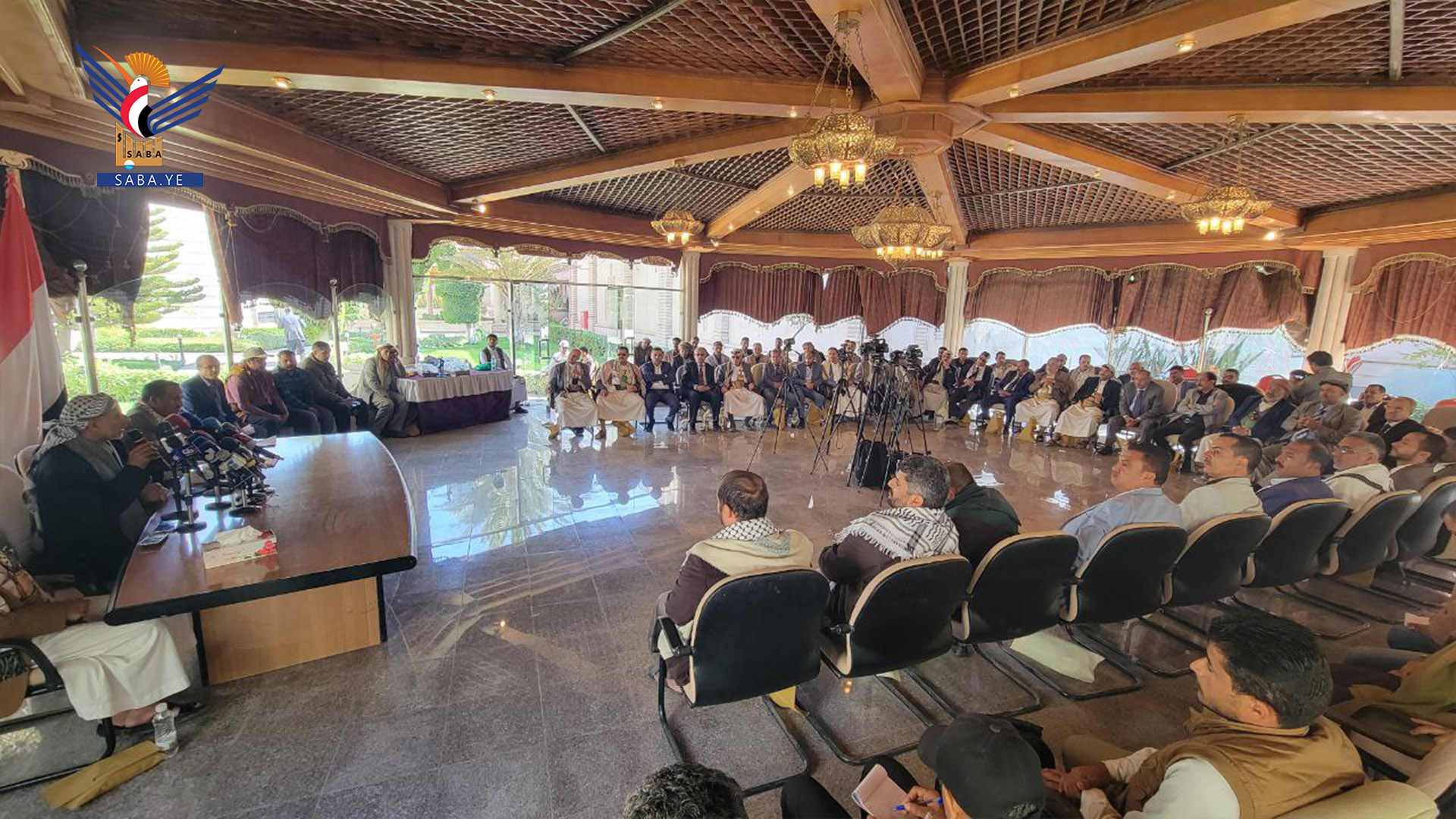 لجنة نصرة الأقصى تعقد لقاءً تشاورياً مع الأحزاب والتنظيمات السياسية