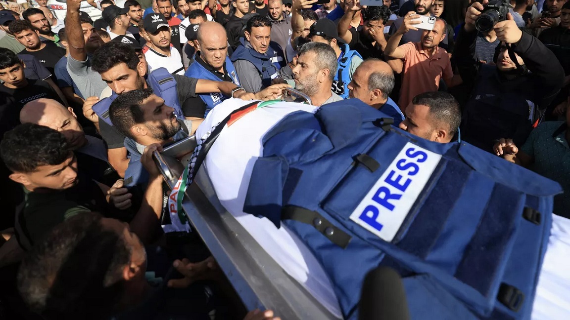 الاعلام الحكومي بغزة: ارتفاع عدد شهداء الصحفيين الفلسطينيين إلى 115شهيدا