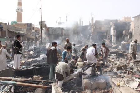 صعدة مدينة السلام …ساحة للقتل والتدميراليومي