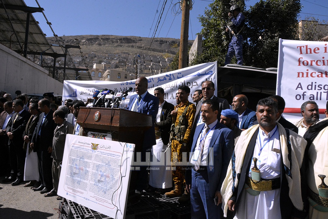 رئيس منظمة الدفاع عن الاتصالات يدعو إلى تحييد الاتصالات والانترنت عن الصراعات