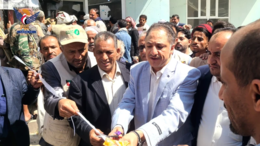 تدشين مخيم طبي مجاني للعيون في مستشفى ناصر العام بإب تدشين مخيم طبي مجاني للعيون في مستشفى ناصر العام بإب