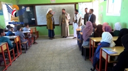 تفقد الأنشطة الصيفية بمديرية الجبين في ريمة