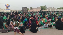 فعالية نسائية بمربع المديريات الشمالية بالحديدة بذكرى المولد النبوي الشريف