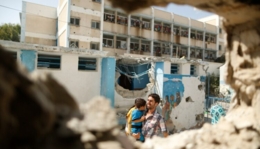 "إسرائيل" دمرت​ 80 بالمائة  من المدارس في غزة