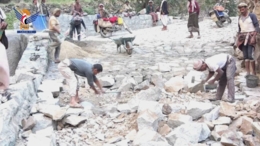 صنعاء .. مبادرات مجتمعية نوعية في الطرق والمياه بالحيمة الخارجية