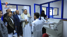 البشيري يطلع على مستوى تنفيذ خطة تعافي المستشفى السعودي الألماني