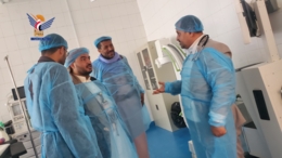 تفقد العمل بمستشفى عومرة الريفي وتدشين العمل بجهاز ال "سي آرم" الجراحي