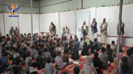 تفقد الدورات الصيفية بمديرية سنحان في محافظة صنعاء 