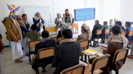 محافظ عمران يتفقد سير التعليم بكلية الأكاديمية العليا للقرآن الكريم 