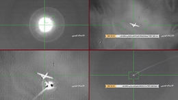 الإعلام الحربي يوزع مشاهد لإسقاط طائرة MQ-9 الأمريكية بمحافظة مأرب (فيديو)