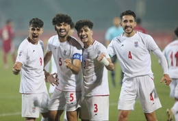 فوز إيران على قطر في بطولة كأس آسيا لكرة القدم للشباب تحت 20 عاما