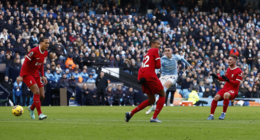 الدوري الإنجليزي: تعادل مانشستر سيتي مع ليفربول 1-1