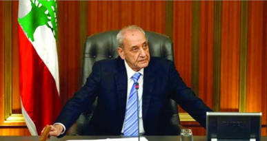 بري: العدوان على الضاحية الجنوبية محاولة اسرائيلية لاغتيال قرار وقف اطلاق النار