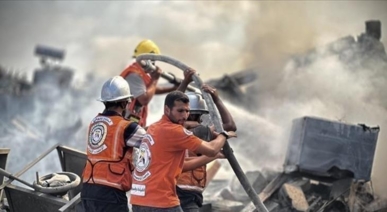 الدفاع المدني بغزة ينفذ31 مهمة خلال الـ24 ساعة الماضية