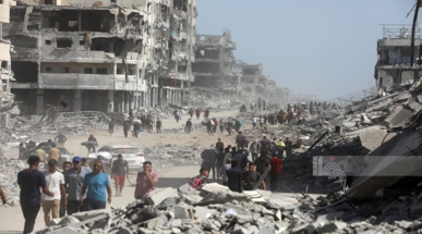 استشهاد فلسطيني في قصف مسيّرة للعدو الإسرائيلي شمال وادي غزة