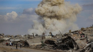 استشهاد فلسطيني وإصابة آخرين بقصف إسرائيلي على مخيم المغازي وخانيونس