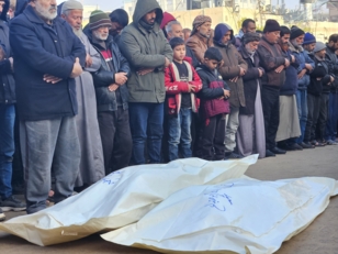 استشهاد ثلاثة فلسطينيين في قصف للعدو الصهيوني على مدينة غزة 