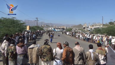 تعز.. وقفات مسلحة بعدد من المديريات تأكيدا على مواصلة النفير وإعلانًا للبراءة من الخونة تعز.. وقفات مسلحة بعدد من المديريات تأكيدا على مواصلة النفير وإعلانًا للبراءة من الخونة