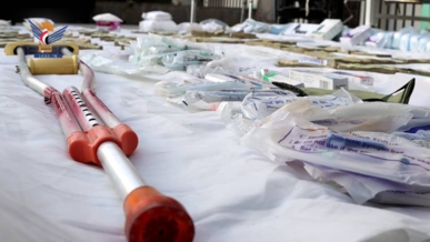 التعبئة بالهيئة النسائية في أمانة العاصمة تُسّير قافلة الدعم والجهوزية الصحية