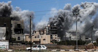 شهيدان فلسطينيان في قصف للعدو الصهيوني شمالي غزة