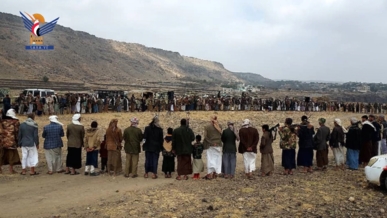 وقفة بهمدان إعلانًا للجهوزية وتنديدًا بالإساءة للقرآن الكريم