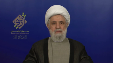 الشيخ قاسم: أمريكا ليست وسيطاً نزيهاً ودعم المقاومة واجب ولن نقبل تجريد لبنان من قوته الشيخ قاسم: أمريكا ليست وسيطاً نزيهاً ودعم المقاومة واجب ولن نقبل تجريد لبنان من قوته