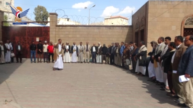 وقفة بالمكتب القانوني للدولة تنديدًا بالإساءة الأمريكية للقرآن الكريم