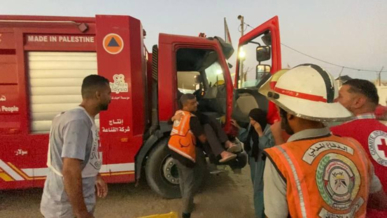 الدفاع المدني في غزة ينفذ 45 مهمة خلال 24 ساعة 