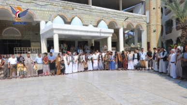 وقفات بالحديدة تندّد بالتوسع الصهيوني في الصومال وتُدين جرائمه في غزة والمنطقة