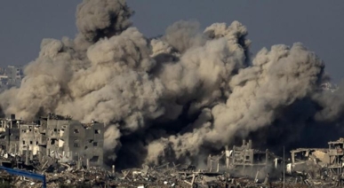 استشهاد خمسة فلسطينيين وإصابة آخرين جراء قصف صهيوني استهدف وسط وغربي مدينة غزة
