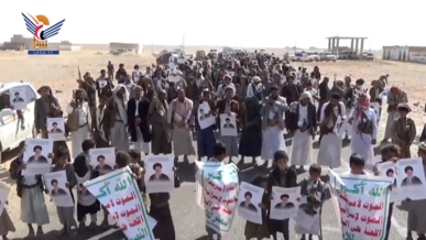 مسيرات حاشدة في محافظة مأرب بمناسبة يوم القدس العالمي