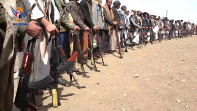 وقفات مسلحة بمديريات محافظة صنعاء إسنادًا لغزة وإعلان البراءة من الخونة