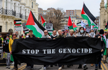 ناشطون في مدينة برايتون البريطانية يطالبون بمقاطعة "إسرائيل"