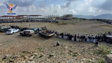 قبائل كحلان الشرف والمفتاح في حجة تؤكد الجهوزية لإنهاء العدوان والحصار