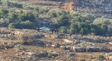 االعدو الإسرائيلي يقتحم مخيم شعفاط