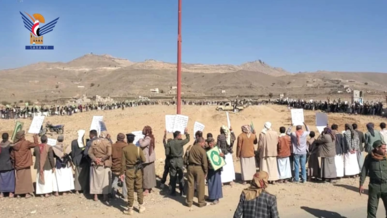 وقفتان قبليتان بمديرية بني حشيش تنديدًا بالإساءة للقرآن الكريم وتأكيدا على الجهوزية