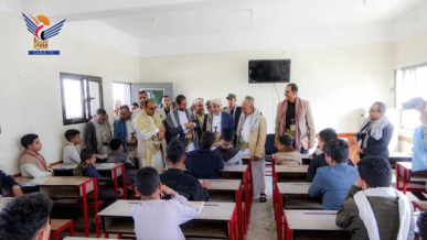 تدشين اختبارات الثانوية والدورات الصيفية بمحافظة إب