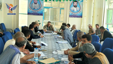 مناقشة أداء المؤسسة المحلية للمياه والصرف الصحي في حجة