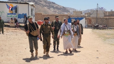 تفقد الجهوزية الأمنية في مديرية جبن بالضالع ​