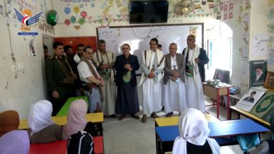 تفقد الدورات الصيفية في نجرة ومركز محافظة حجة