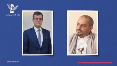 نائب وزير الخارجية يلتقي السفير الروسي لدى اليمن
