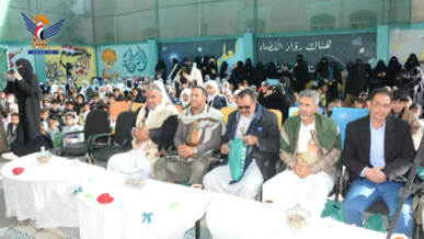 افتتاح معرض صور الشهداء وتكريم أسرهم في مديرية صنعاء الجديدة