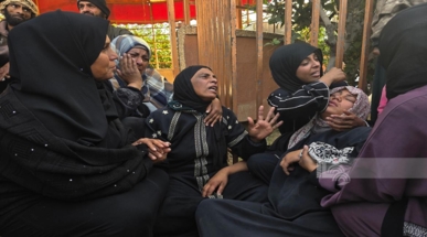 6 شهداء في قصف العدو الإسرائيلي خيام ومنازل النازحين شرق غزة وجنوب خان يونس